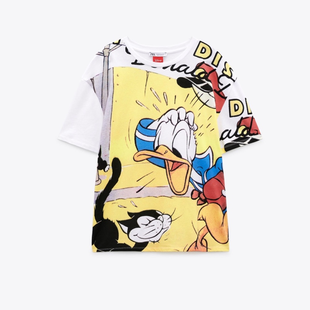Zara Disney Donald Duck T-shirt